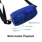 Coluna Bluetooth Sem Fios T&G TG532 10W Impermeável Portátil Caixa Mini para Exterior Rádio FM