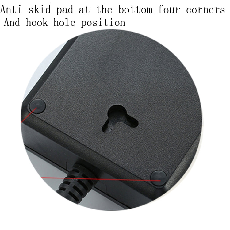 T09 Tomada Universal Internacional Multi-Funções Plug-in 3 Furos 3000W Alta Potência + 6 USB Carregamento Inteligente, PLUGUE UE, PLUGUE US, PLUGUE UK