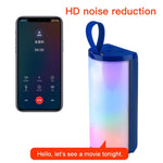 Coluna Bluetooth Portátil LED T&G TG169 Subwoofer Impermeável Estéreo 3D Mini Altifalante Sem Fios para Exterior Suporta AUX FM Cartão TF