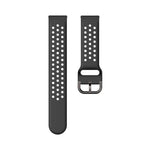Correia respirável porosa 20mm para Huami Amazfit GTS / Samsung Galaxy Watch Active 2 / Huawei Watch GT2 42MM com fivela interior