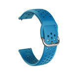Correia respirável porosa 20mm para Huami Amazfit GTS / Samsung Galaxy Watch Active 2 / Huawei Watch GT2 42MM com fivela interior