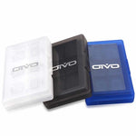Caixa de Armazenamento para Cartões de Memória de Jogos OIVO IV-SW029 24 em 1 para Nintendo Switch