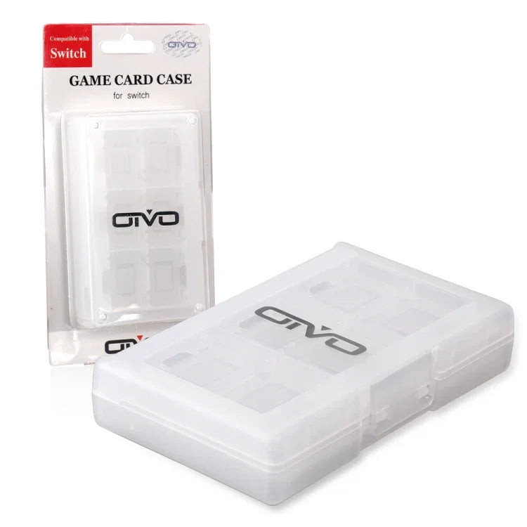 Caixa de Armazenamento para Cartões de Memória de Jogos OIVO IV-SW029 24 em 1 para Nintendo Switch