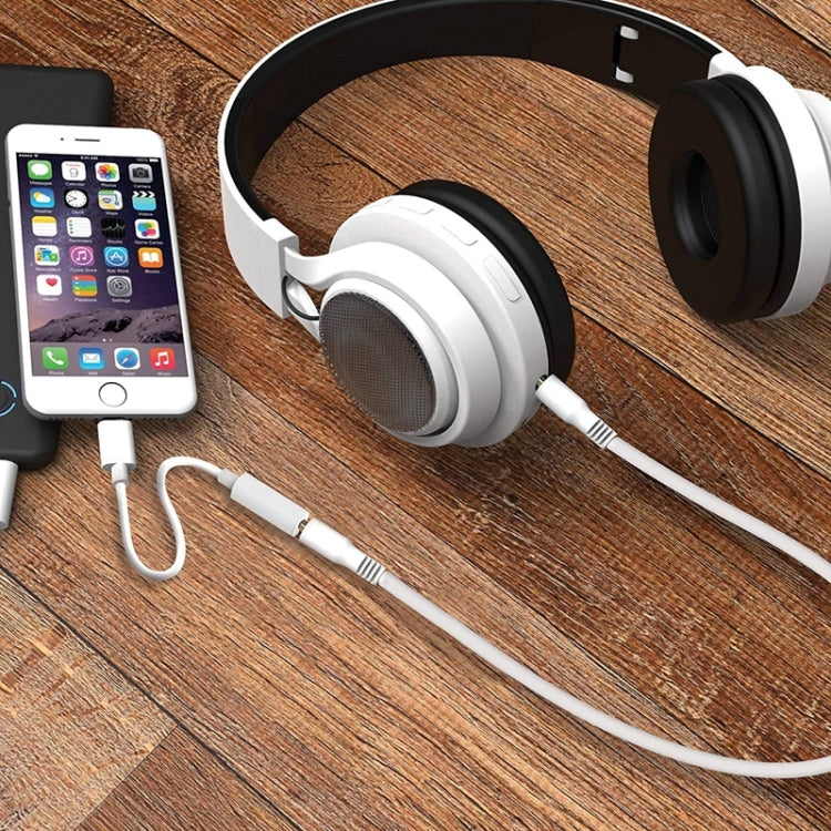 Zs-kl21836 Adaptador para auriculares 2 PCS 8 pinos para 3,5 mm, Adaptador de áudio, Suporta todos os sistemas iOS
