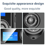 Receptor e transmissor USB Bluetooth 5.0 T13 sem necessidade de driver com ecrã