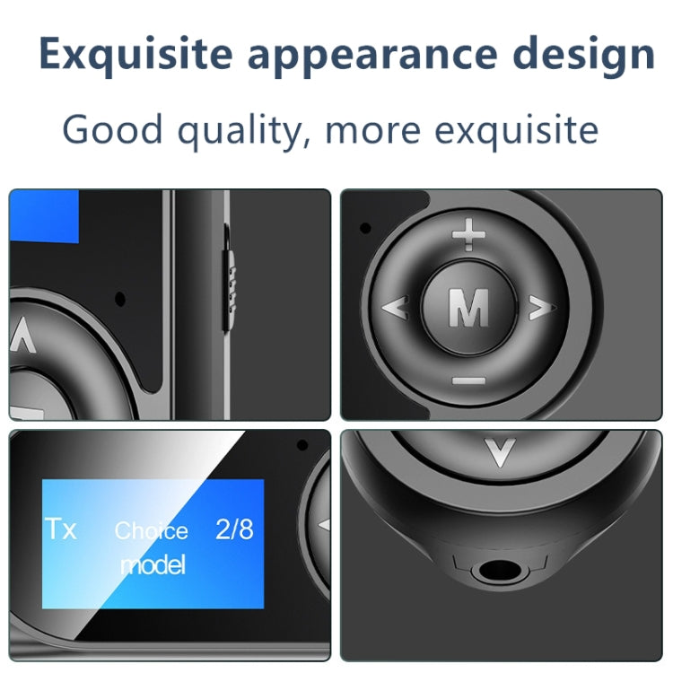 Receptor e transmissor USB Bluetooth 5.0 T13 sem necessidade de driver com ecrã