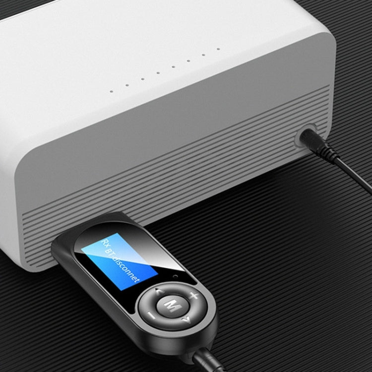 Receptor e transmissor USB Bluetooth 5.0 T13 sem necessidade de driver com ecrã