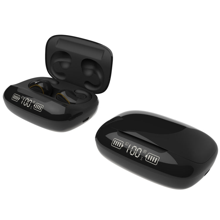 Auricular Bluetooth TWS T20 5.0 com controlo tátil, três LEDs para indicação da bateria e caixa de carregamento, suporte para chamadas e assistente de voz