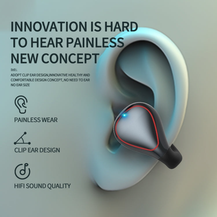 Auricular Bluetooth TWS T20 5.0 com controlo tátil, três LEDs para indicação da bateria e caixa de carregamento, suporte para chamadas e assistente de voz