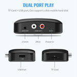 Receptor de Música Bluetooth 5.0 B20 NFC para Carro, Suporta Chamadas Hands-free, Cartão TF e Disco U