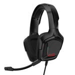 Auscultadores Gaming Estéreo ONIKUMA K20 para PS4 com Microfone/Luz LED para XBox One/Portátil Tablet