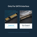 Caixa Portátil para Disco Rígido USB-C / Tipo-C ORICO 2526C3 2,5 polegadas