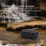 Coluna Bluetooth Sem Fios Estéreo Portátil NewRixing NR3023 Microfone Integrado Suporta Cartão TF / FM
