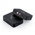Receptor de música de secretária R6 NFC Bluetooth 5.0, Receptor Bluetooth, Suporta cartão TF