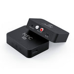 Receptor de música de secretária R6 NFC Bluetooth 5.0, Receptor Bluetooth, Suporta cartão TF