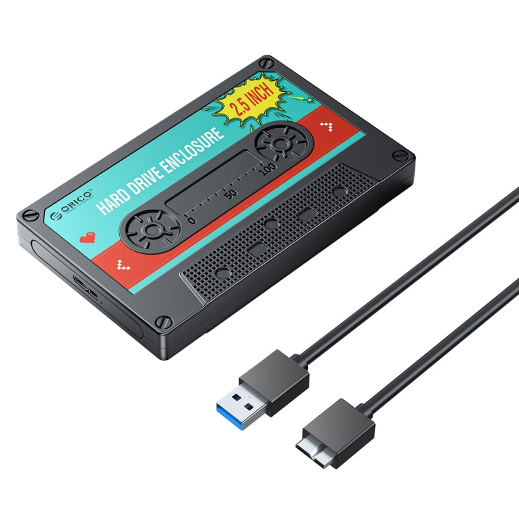 Caixa para Disco Rígido SATA USB 3.0 2.5 polegadas ORICO 2580U3, Caixa Clássica para Disco Rígido Móvel, 2580U3