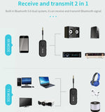 CSR8670 Bluetooth 5.0 áudio sem fios receptor e transmissor dois em um AptX AptxLL Suporta um para dois, TX18
