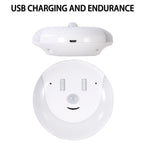 USB Charging Light & Human Body Sensing Control Smile Magnetic Night Light, Cold White Light, Warm white light