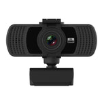 Webcam Richwell PC-06 Mini com rotação de 360 graus, 4.0 MP HD com foco automático e microfone com redução de ruído