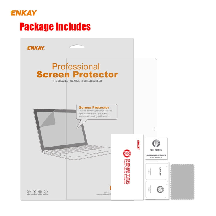 Protetor de Ecrã HD PET Transparente ENKAY para MacBook Pro 16 polegadas A2141 (2019), Para MacBook Pro 16 polegadas A2141 (2019)