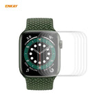 5 UN Para Apple Watch Series 6/5/4/SE 40mm Filme Protetor de Ecrã HD Curvo PET 3D de Dobragem a Quente ENKAY Hat-Prince, Para Apple Watch Series 6/5/4/SE 40mm