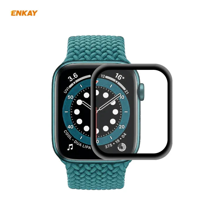 Película Protetora de Ecrã HD 3D com Borda Suave em PC + PMMA ENKAY Hat-Prince, Para Apple Watch 6/5/4/SE 44mm, Para Apple Watch 6/5/4/SE 40mm