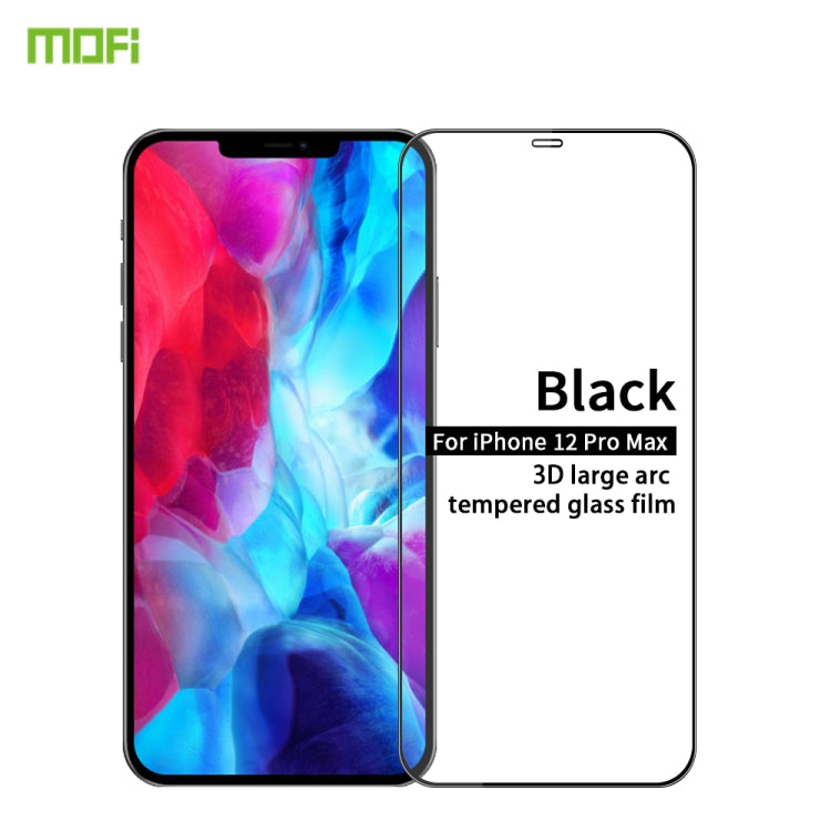 MOFI 9H 3D Explosion-proof Curved Screen Tempered Glass Film, For iPhone 12 mini, For iPhone 12 Pro Max, For iPhone 12 / 12 Pro
