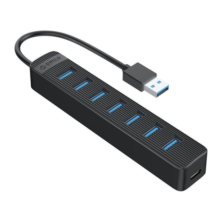 Hub USB 3.0 ORICO TWU3-7A-BK com 7 Portas, TWU3-7A