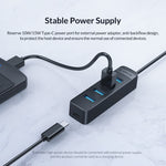 Hub USB 3.0 ORICO TWU3-7A-BK com 7 Portas, TWU3-7A