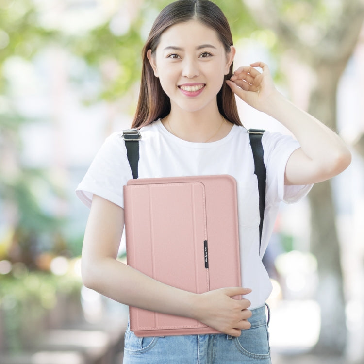 Bolsa para Portátil 4 em 1 com Suporte Universal, Proteção Impermeável em PU para Pulso, 11/12 polegadas, 13/14 polegadas, 15/16 polegadas