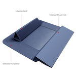 Bolsa para Portátil 4 em 1 com Suporte Universal, Proteção Impermeável em PU para Pulso, 11/12 polegadas, 13/14 polegadas, 15/16 polegadas