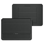 Bolsa para Portátil 4 em 1 com Suporte Universal, Proteção Impermeável em PU para Pulso, 11/12 polegadas, 13/14 polegadas, 15/16 polegadas