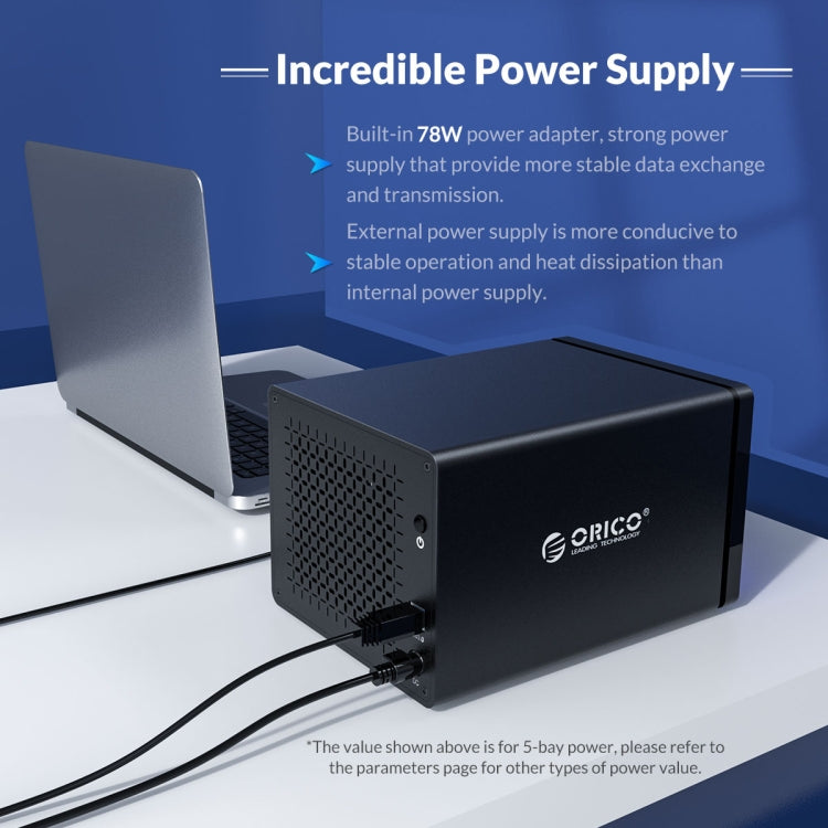 Caixa para Disco Rígido com 2 Baias USB3.0 e Raid ORICO NS200RU3, NS200RU3