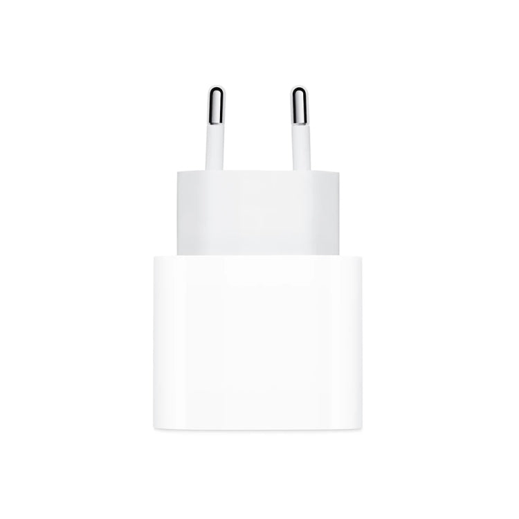 Carregador de Viagem PD 20W com Porta Única USB-C / Type-C, Ficha EU, 20W Real Ficha EU
