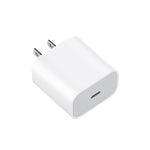 Conjunto 2 em 1: Carregador de Viagem PD 20W com Porta Única USB-C / Type-C + Cabo de Dados de Carregamento Rápido 3A PD3.0 USB-C / Type-C para 8 Pinos, Comprimento do Cabo: 1m, Ficha US, 20W 1m