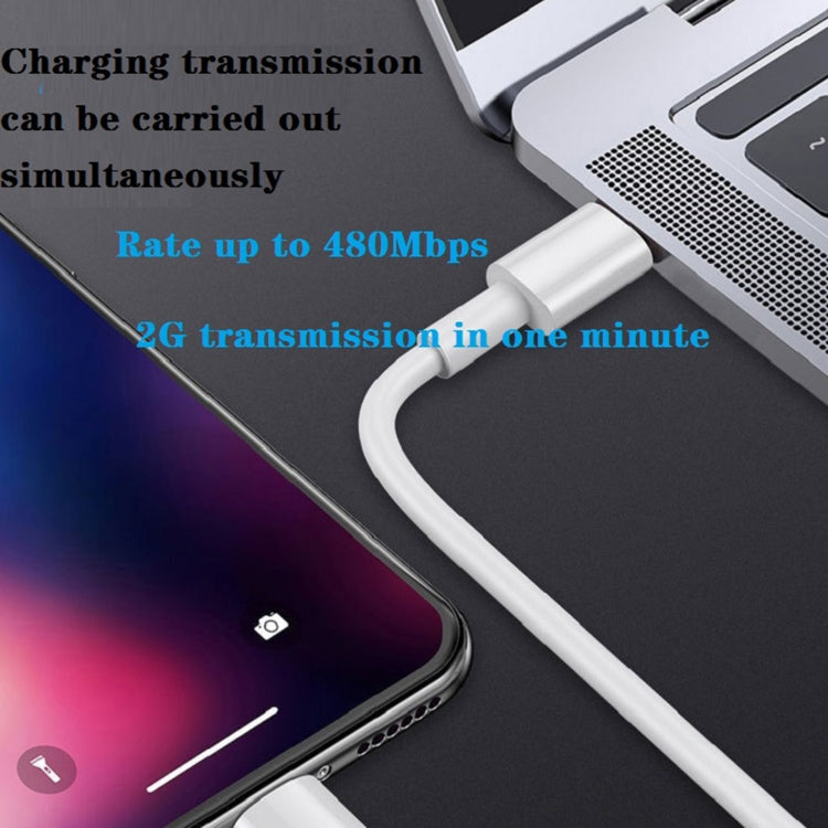 Conjunto 2 em 1: Carregador de Viagem PD 20W com Porta Única USB-C / Type-C + Cabo de Dados de Carregamento Rápido 3A PD3.0 USB-C / Type-C para 8 Pinos, Comprimento do Cabo: 1m, Ficha US, 20W 1m