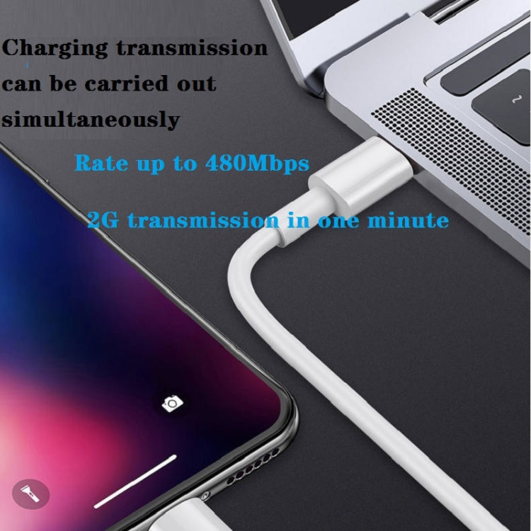 Conjunto 2 em 1: Carregador de Viagem PD 20W com Porta Única USB-C / Type-C + Cabo de Dados de Carregamento Rápido 3A PD3.0 USB-C / Type-C para 8 Pinos, Comprimento do Cabo: 1m, Ficha EU, 20W 1m