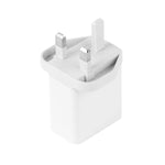 SDC-30W Cabo de Dados 2 em 1 USB para USB-C / Tipo-C + Carregador Rápido Universal 30W QC 3.0 USB + 2 Portas USB 2.0 2.4A para Telemóvel, Tablet, PC, Conjunto de Carregador de Viagem, Ficha Reino Unido, com Cabo USB-C / Tipo-C, Ficha Reino Unido