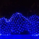 Cortina de Luzes para Rede de Pesca 4x6m com 672 LEDs à Prova de Água, Luzes de Fada para Casamento, Festa, Decoração de Feriados, 220V, Ficha UE