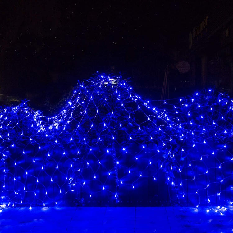 Cortina de Luzes para Rede de Pesca 4x6m com 672 LEDs à Prova de Água, Luzes de Fada para Casamento, Festa, Decoração de Feriados, 220V, Ficha UE