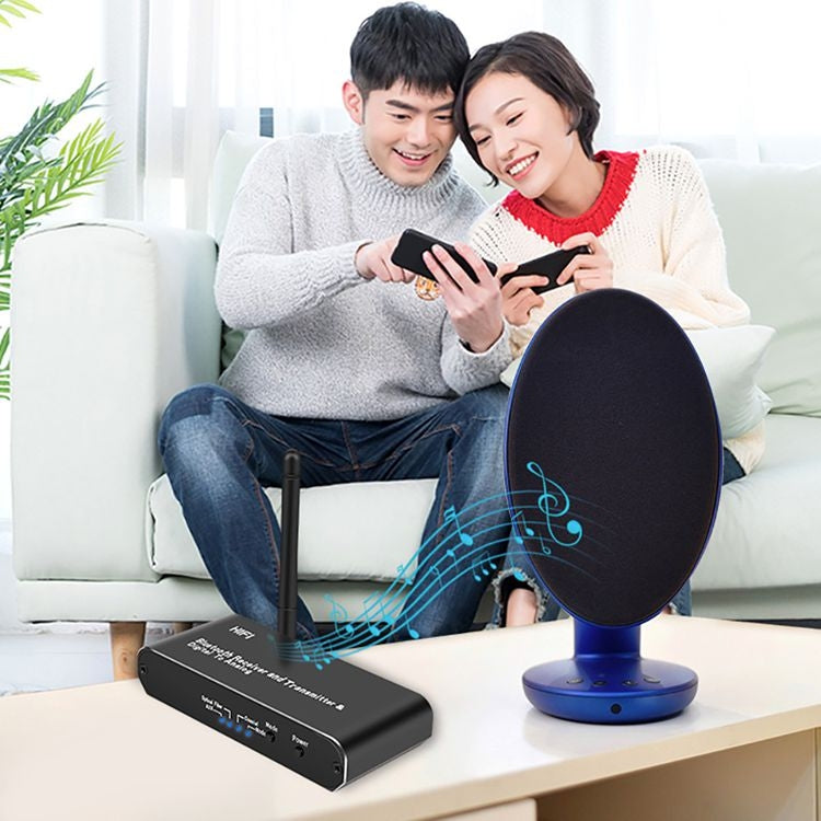 Receptor e Transmissor Bluetooth 5.0 Digital 3 em 1 ZS-SGD09 de Digital para Analógico