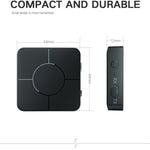 KN326 Receptor e transmissor de áudio Bluetooth 5.0 adaptador Bluetooth dois em um para chamadas mãos-livres