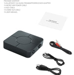 KN326 Receptor e transmissor de áudio Bluetooth 5.0 adaptador Bluetooth dois em um para chamadas mãos-livres