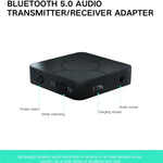 KN326 Receptor e transmissor de áudio Bluetooth 5.0 adaptador Bluetooth dois em um para chamadas mãos-livres