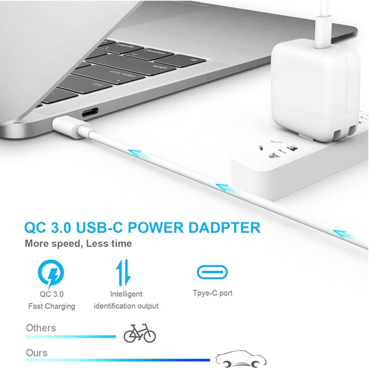 PD3.0 30W USB-C / Type-C Interface Universal Travel Charger with Detachable Foot, UK Plug, UK Plug
