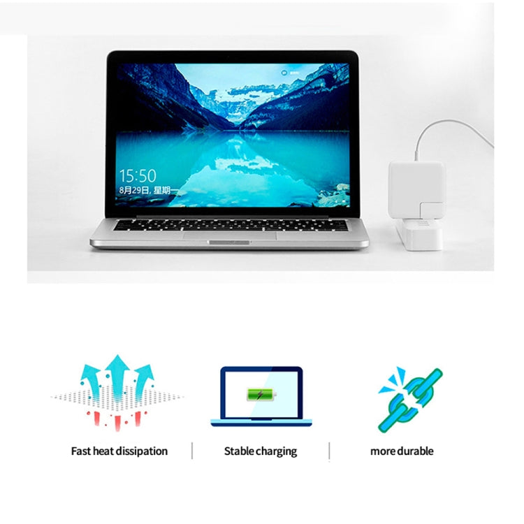 Conjunto de Cabo de Dados de Carga Rápida 2 em 1 PD 30W USB-C / Type-C + 3A PD 3.0 USB-C / Type-C para USB-C / Type-C, Comprimento do Cabo: 2m, Ficha AU, 2m Ficha AU