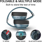 Auriculares Bluetooth 5.0 dobráveis VJ320, com suporte para cartão TF e microfone, VJ320 preto, VJ320 azul, VJ320 vermelho, VJ320 branco