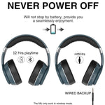 Auriculares Bluetooth 5.0 dobráveis VJ320, com suporte para cartão TF e microfone, VJ320 preto, VJ320 azul, VJ320 vermelho, VJ320 branco