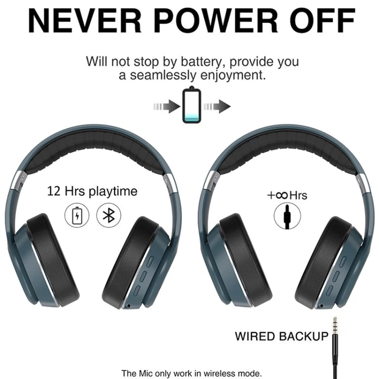Auriculares Bluetooth 5.0 dobráveis VJ320, com suporte para cartão TF e microfone, VJ320 preto, VJ320 azul, VJ320 vermelho, VJ320 branco