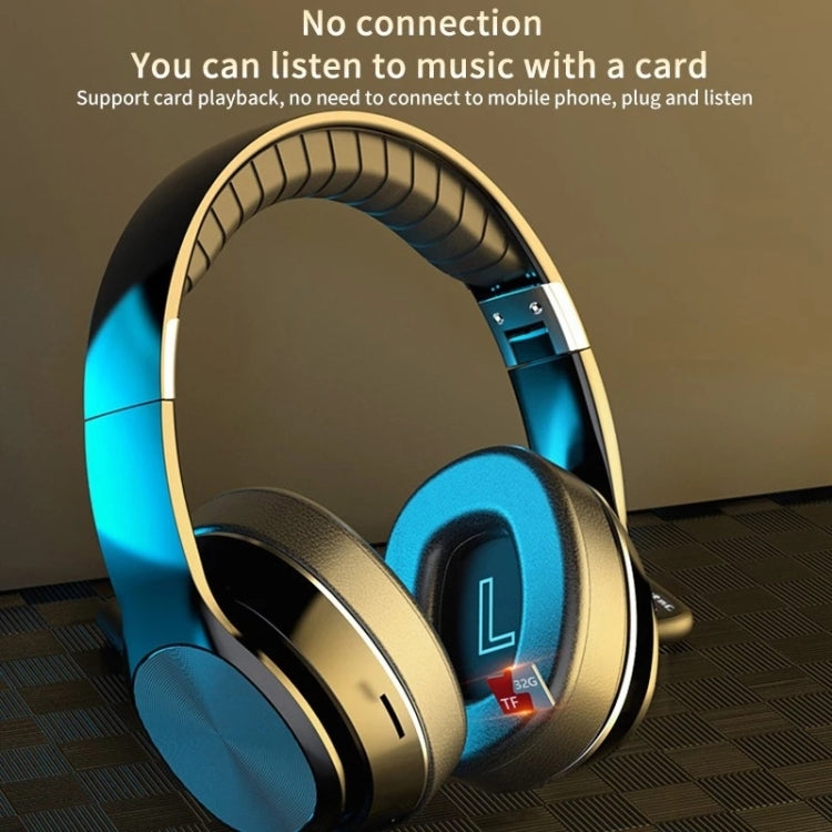 Auriculares Bluetooth 5.0 dobráveis VJ320, com suporte para cartão TF e microfone, VJ320 preto, VJ320 azul, VJ320 vermelho, VJ320 branco